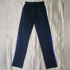 Athletic Works DriWorks Navy & Royal Blue Athletic Track Pants